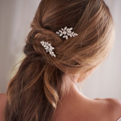 3 Piece Silver Protein-coated U-shaped Hair Pin